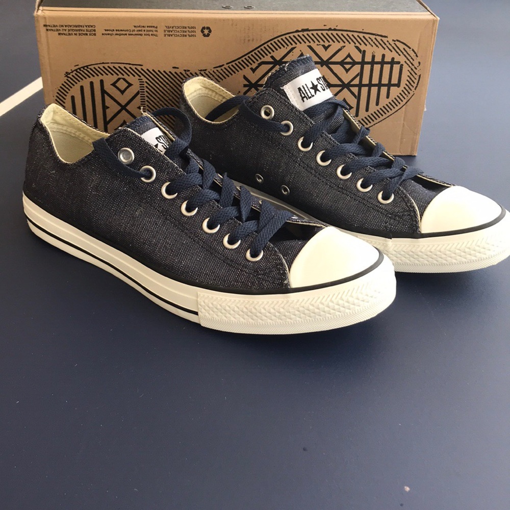 💜Converse navy blue 9 man 11 Woman 💜
